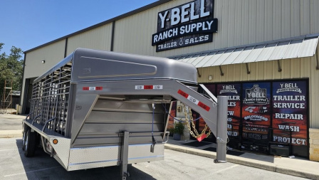 New 2023 GR Trailers 20' Gooseneck 14,000 Lbs. '23 Stock / Stock Combo Trailer