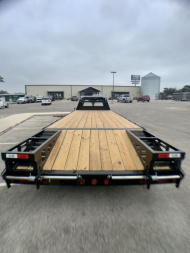 New 2023 GR Trailers 25' Gooseneck Dove Tail '23 Flatbed Trailer