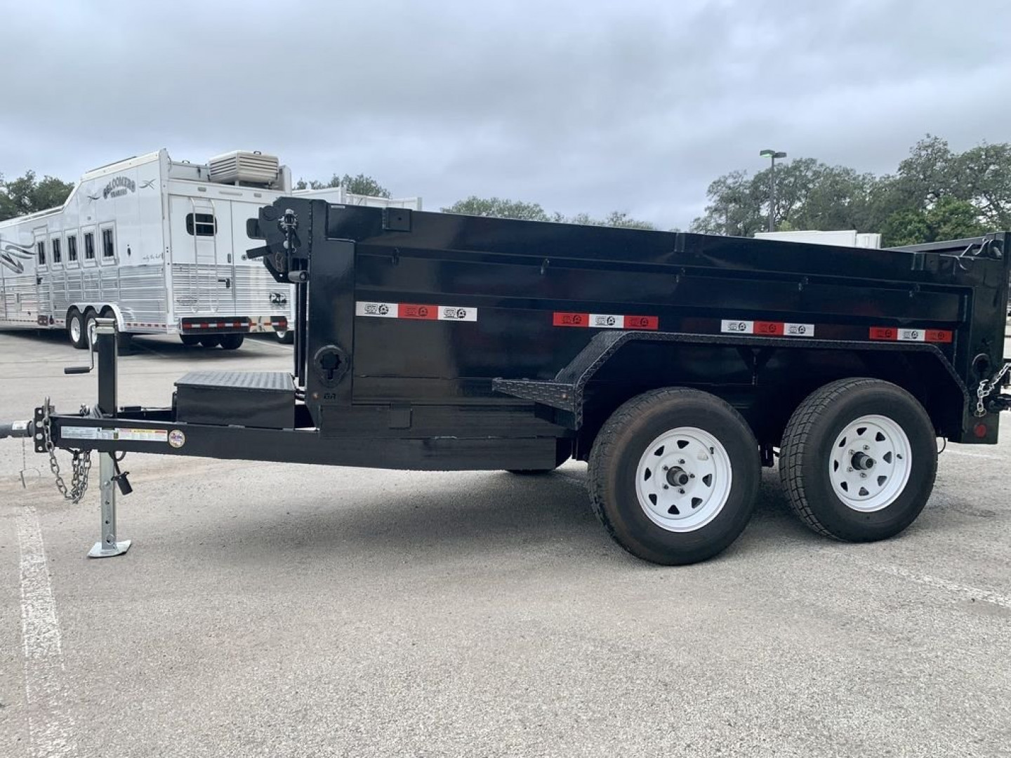 New 2022 GR Trailers 10' Bumper Pull '22 Dump Trailer