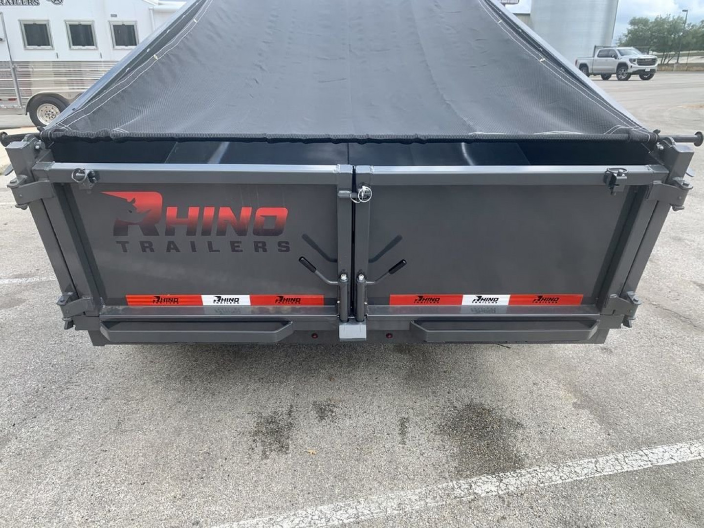 New 2024 Rhino 12' X 7' X 24" - '24 Dump Trailer