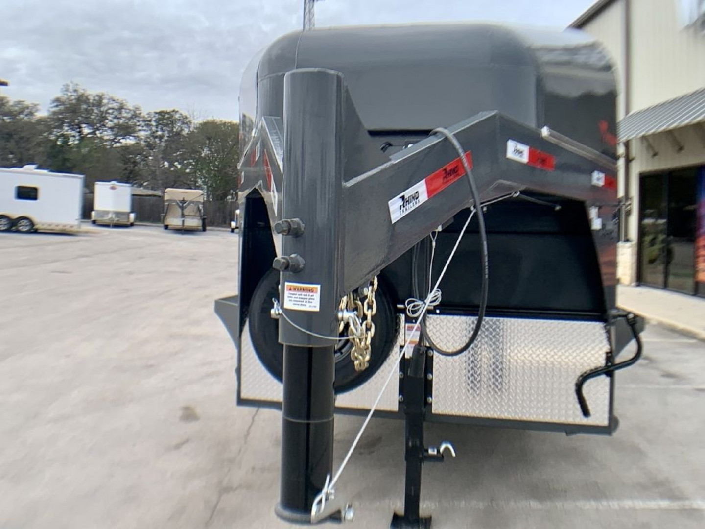 New 2023 Rhino 24' Gooseneck '23 Stock / Stock Combo Trailer