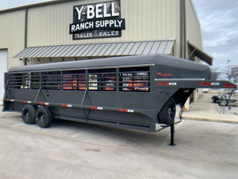 New 2023 Rhino 24' Gooseneck '23 Stock / Stock Combo Trailer