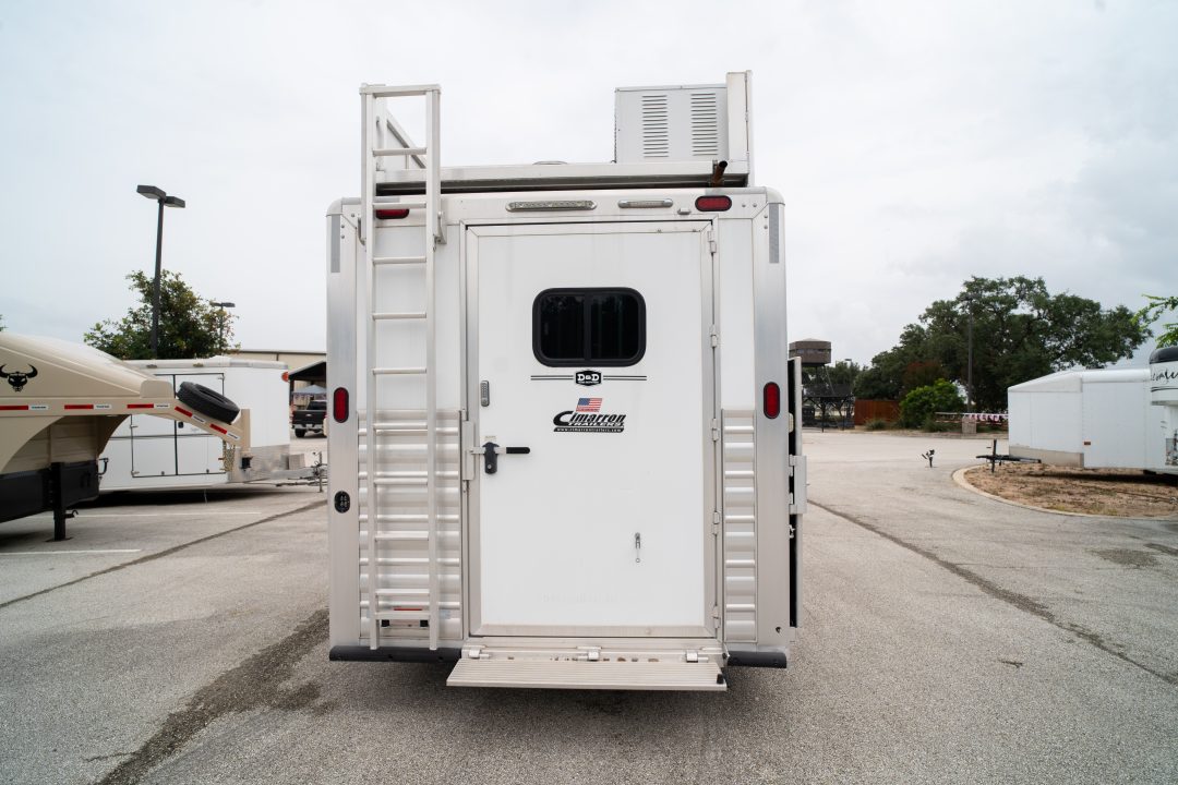 Used 2020 Cimarron Trailers 4 Horse 16'0" Norstar Gooseneck Outback Living Quarters '20 Horse Trailer