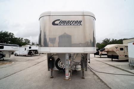 Used 2020 Cimarron Trailers 4 Horse 16'0" Norstar Gooseneck Outback Living Quarters '20 Horse Trailer
