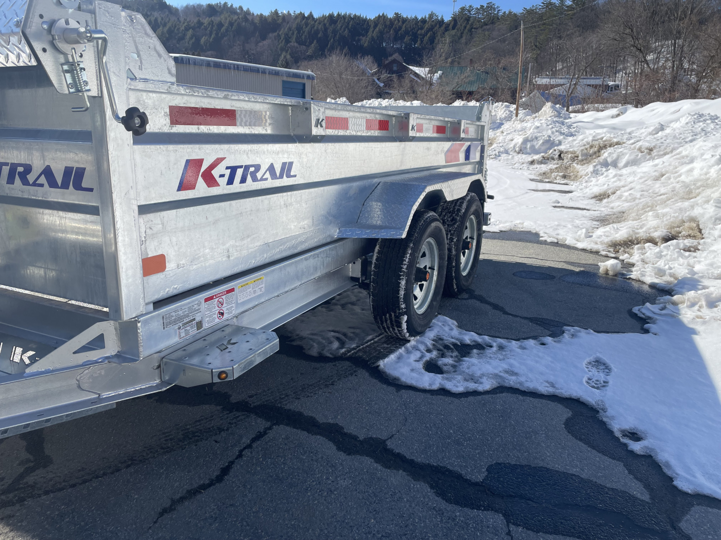 New 2026 K-Trail D612-10 Dump Trailer