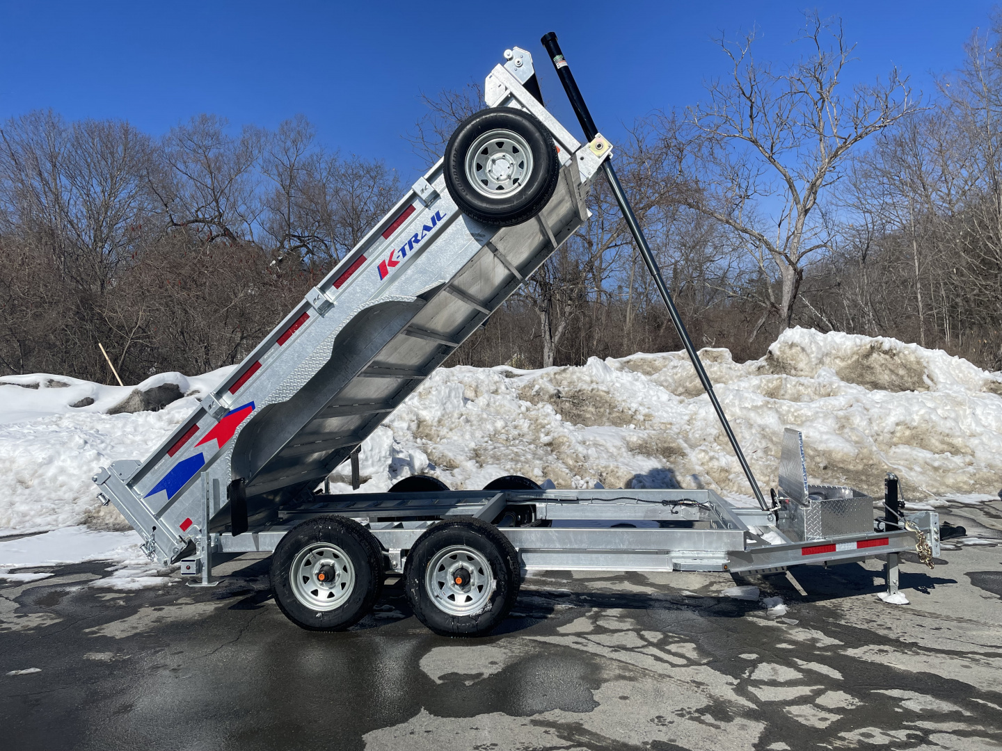 New 2026 K-Trail D612-10 Dump Trailer