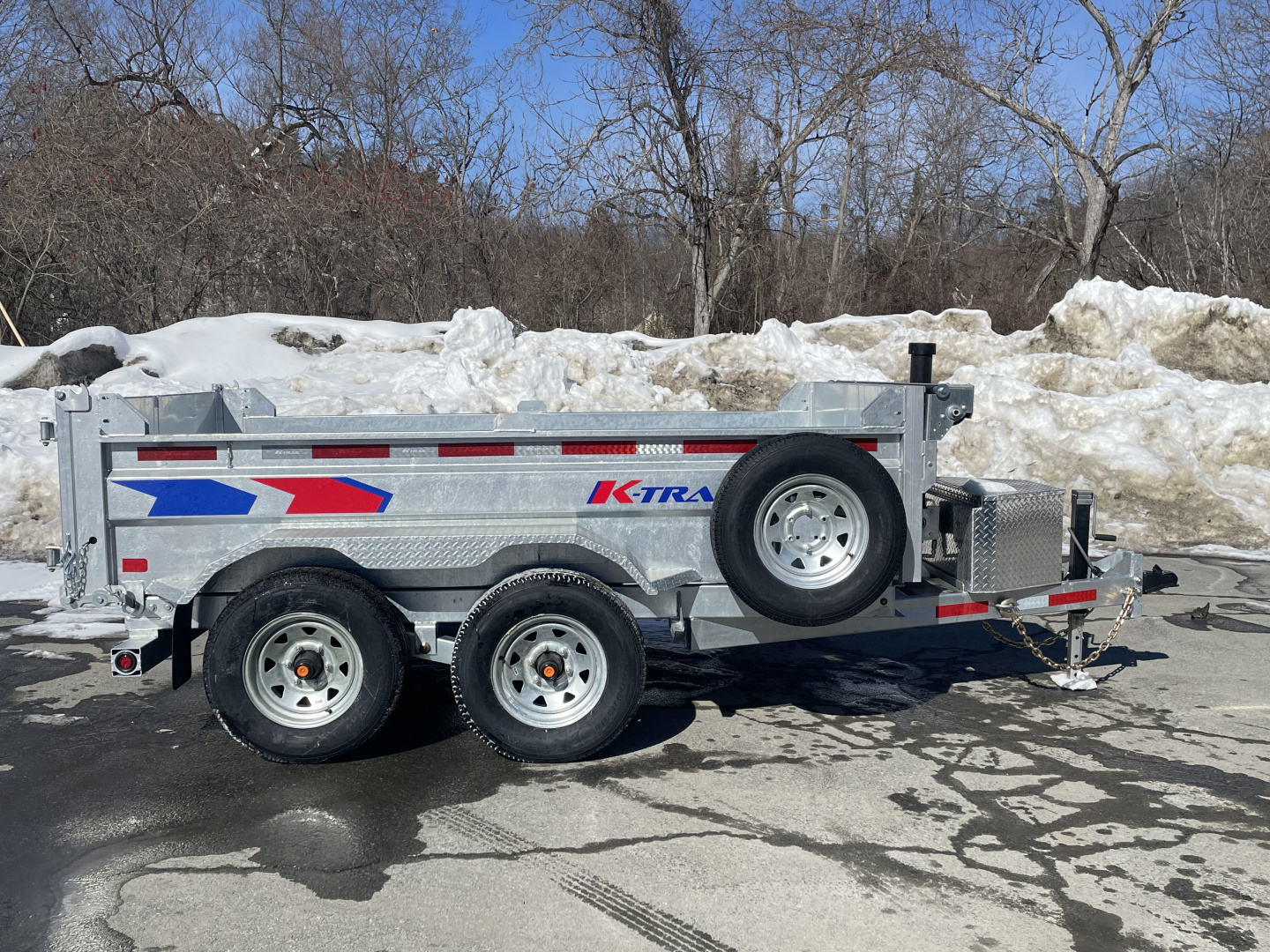 New 2026 K-Trail D610-10 Dump Trailer