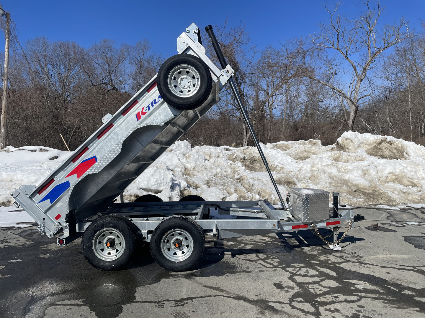 New 2026 K-Trail D610-10 Dump Trailer