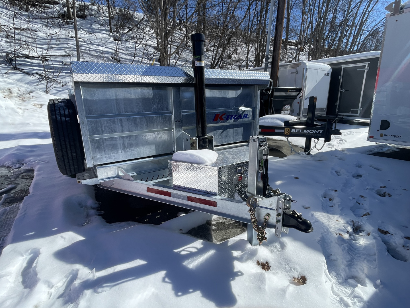 New 2026 K-Trail D8214-14 Dump Trailer