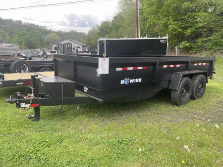 New 2026 BWISE DT716LP-LE-14 Dump Trailer