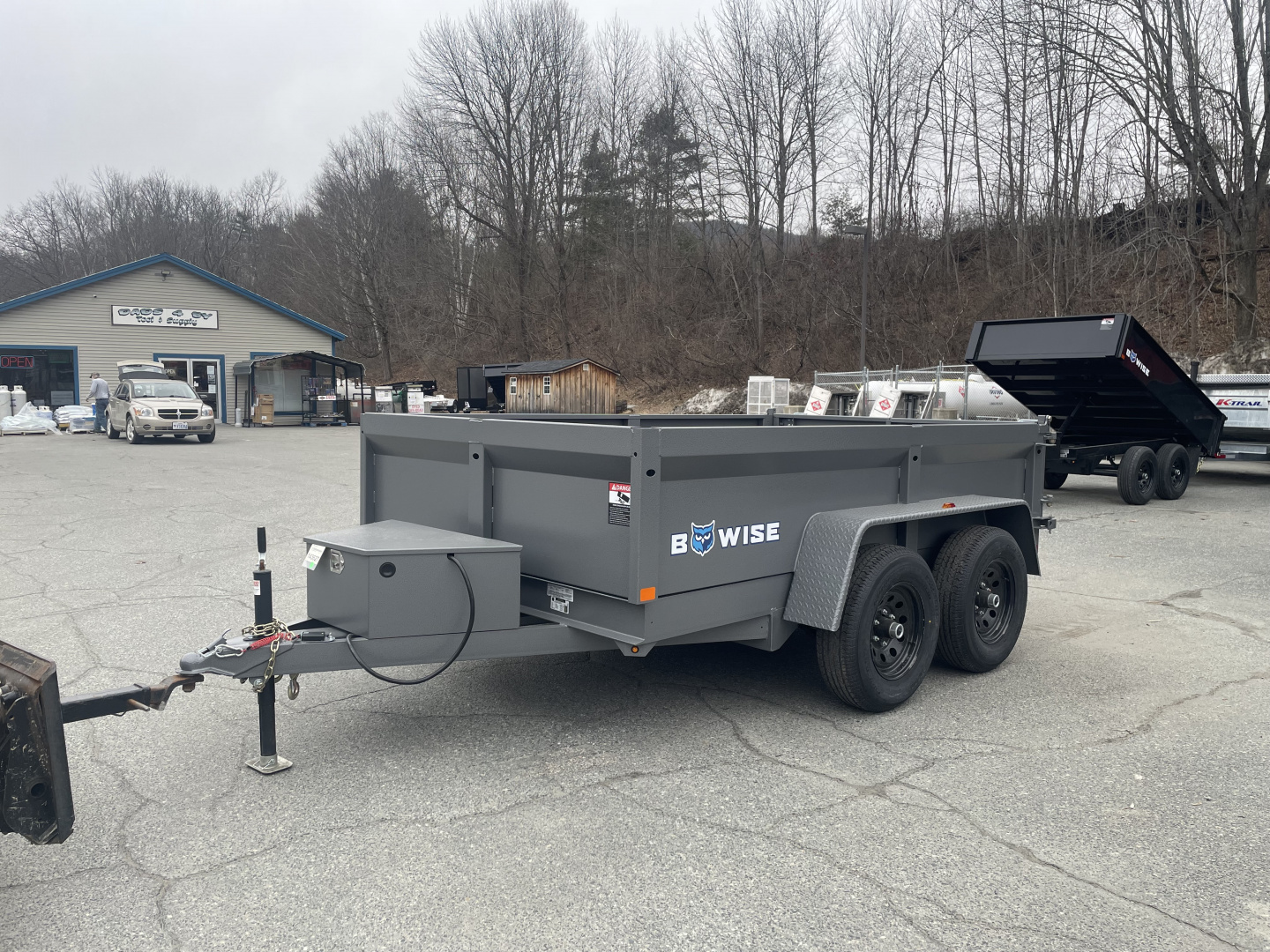 New 2026 BWISE DT610LP-LE-10 Dump Trailer
