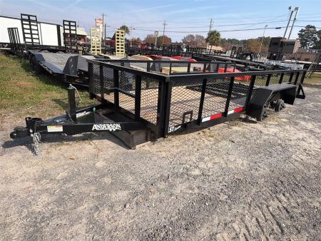 New 2025 Anderson Lst616 With 2' Mesh Sides With 8ply Tires
