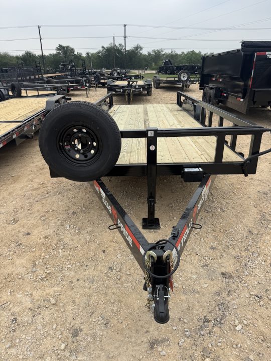 New 2026 Texas Pride Trailers EQ72016KBP Flatbed Trailer