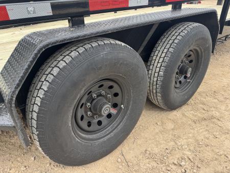 New 2026 Texas Pride Trailers EQ72016KBP Flatbed Trailer