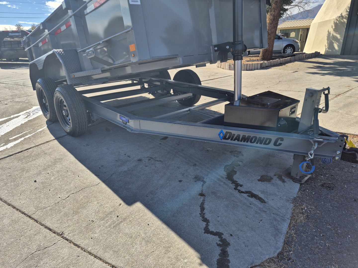 New 2025 Diamond C Tandem Axle Dumper/9,890 GVWR/77"x12'