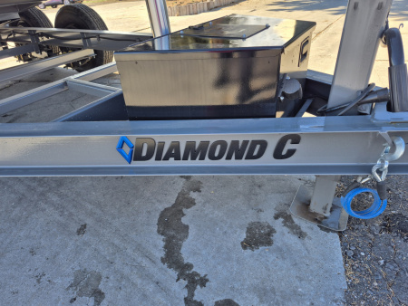 New 2025 Diamond C Tandem Axle Dumper/9,890 GVWR/77"x12'