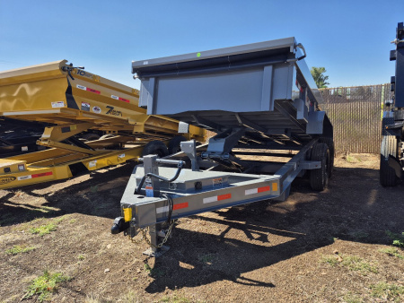 New 2025 Delco Tandem Axle Dump/ 14,000 GVWR/83"x12'