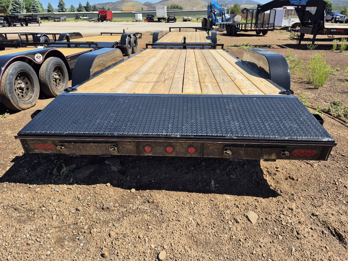 New 2025 Delco Tandem Axle Car Hauler/7,000 GVWR/83"x20'