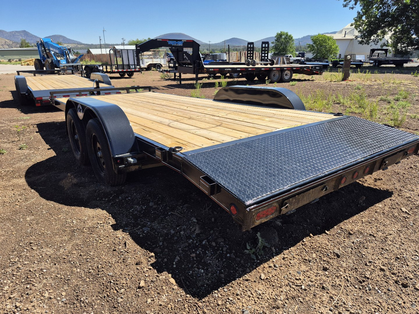 New 2025 Delco Tandem Axle Car Hauler/7,000 GVWR/83"x20'