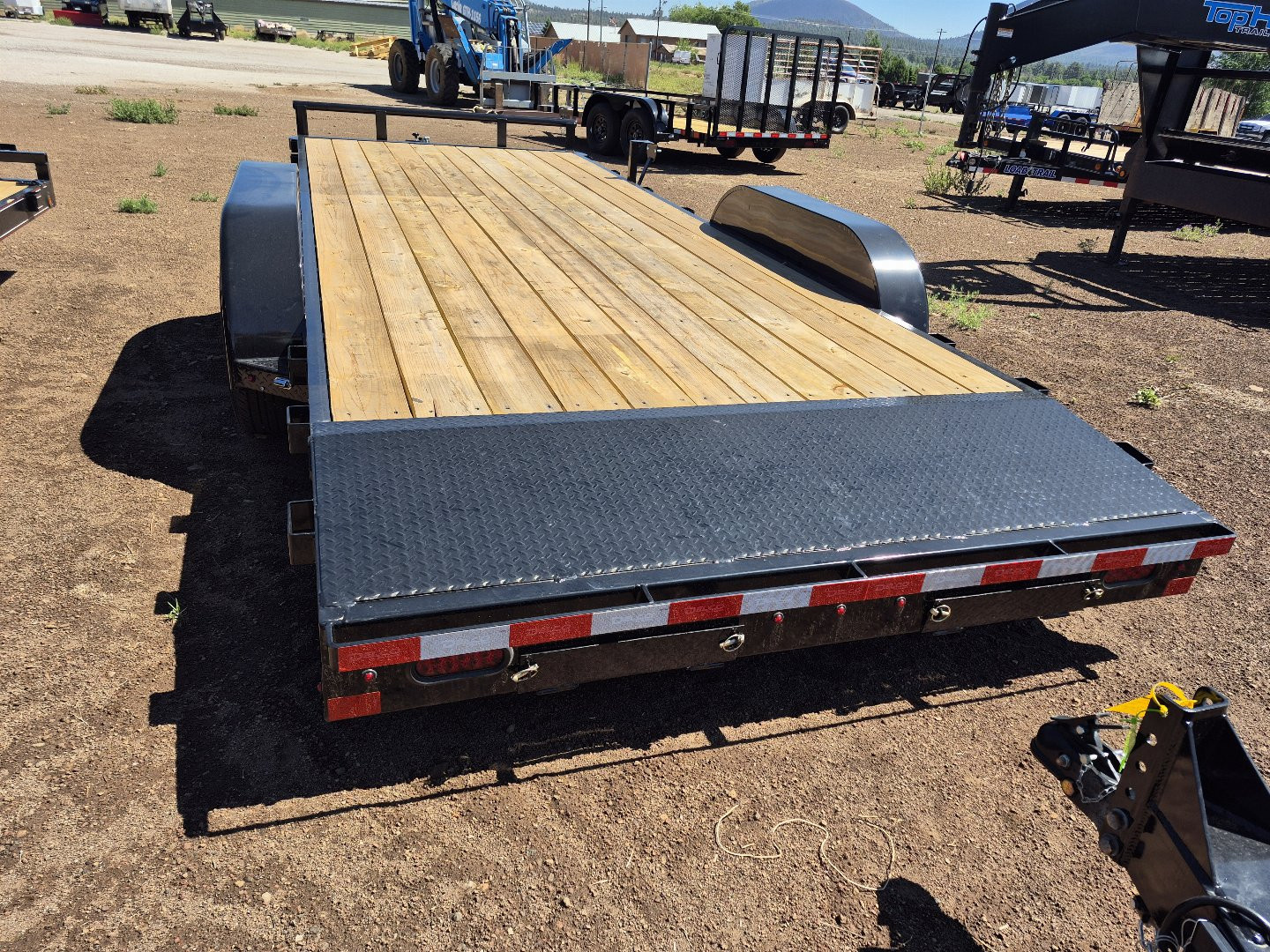 New 2025 Delco Tandem Axle Car Hauler/7,000 GVWR/83"x20'