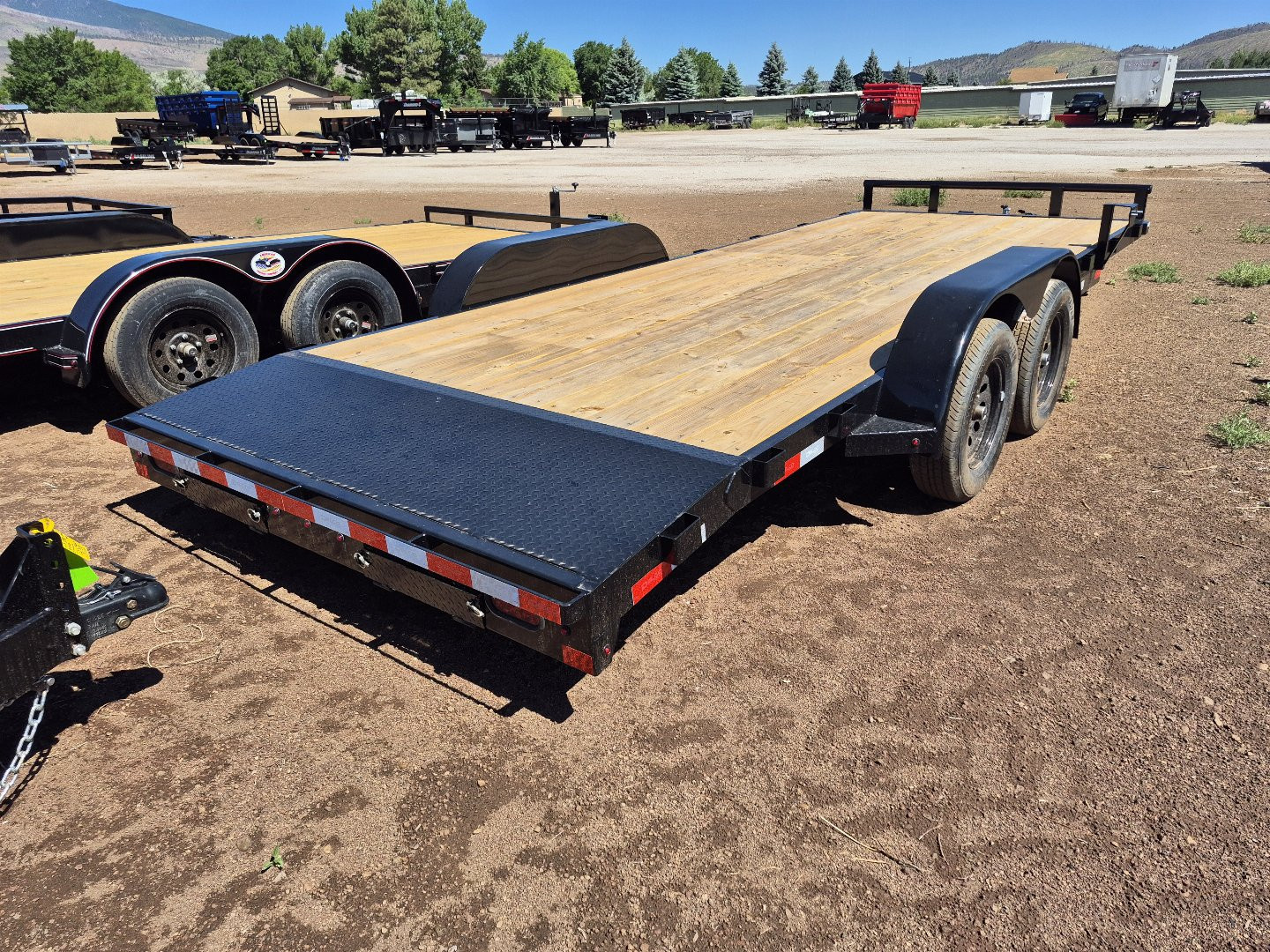 New 2025 Delco Tandem Axle Car Hauler/7,000 GVWR/83"x20'