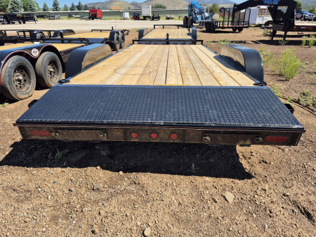 New 2025 Delco Tandem Axle Car Hauler/7,000 GVWR/83"x20'