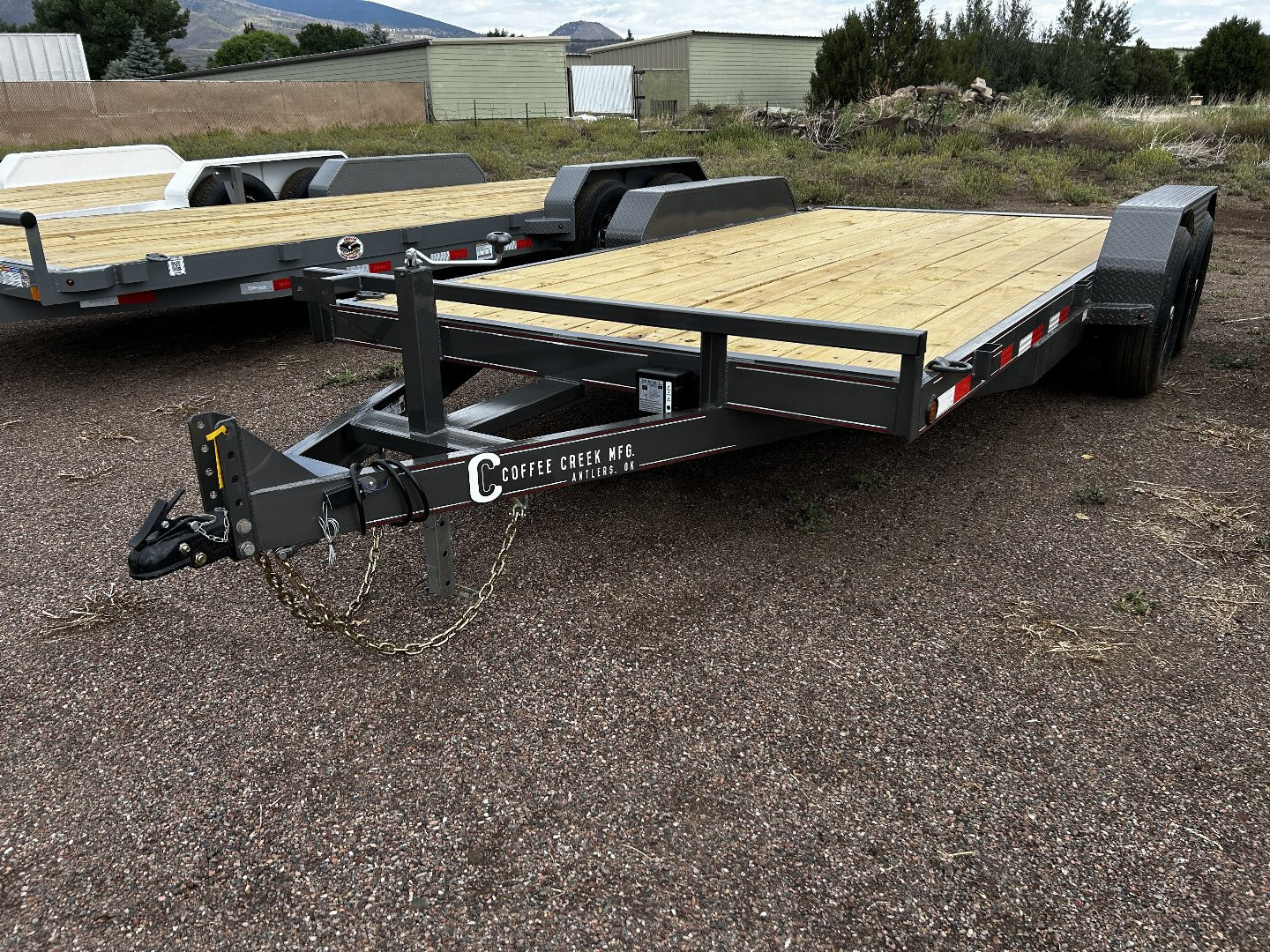 New 2025 Coffee Creek MFG Car Hauler Tandem Axle Car Hauler/9,990 GVWR/83"x16'