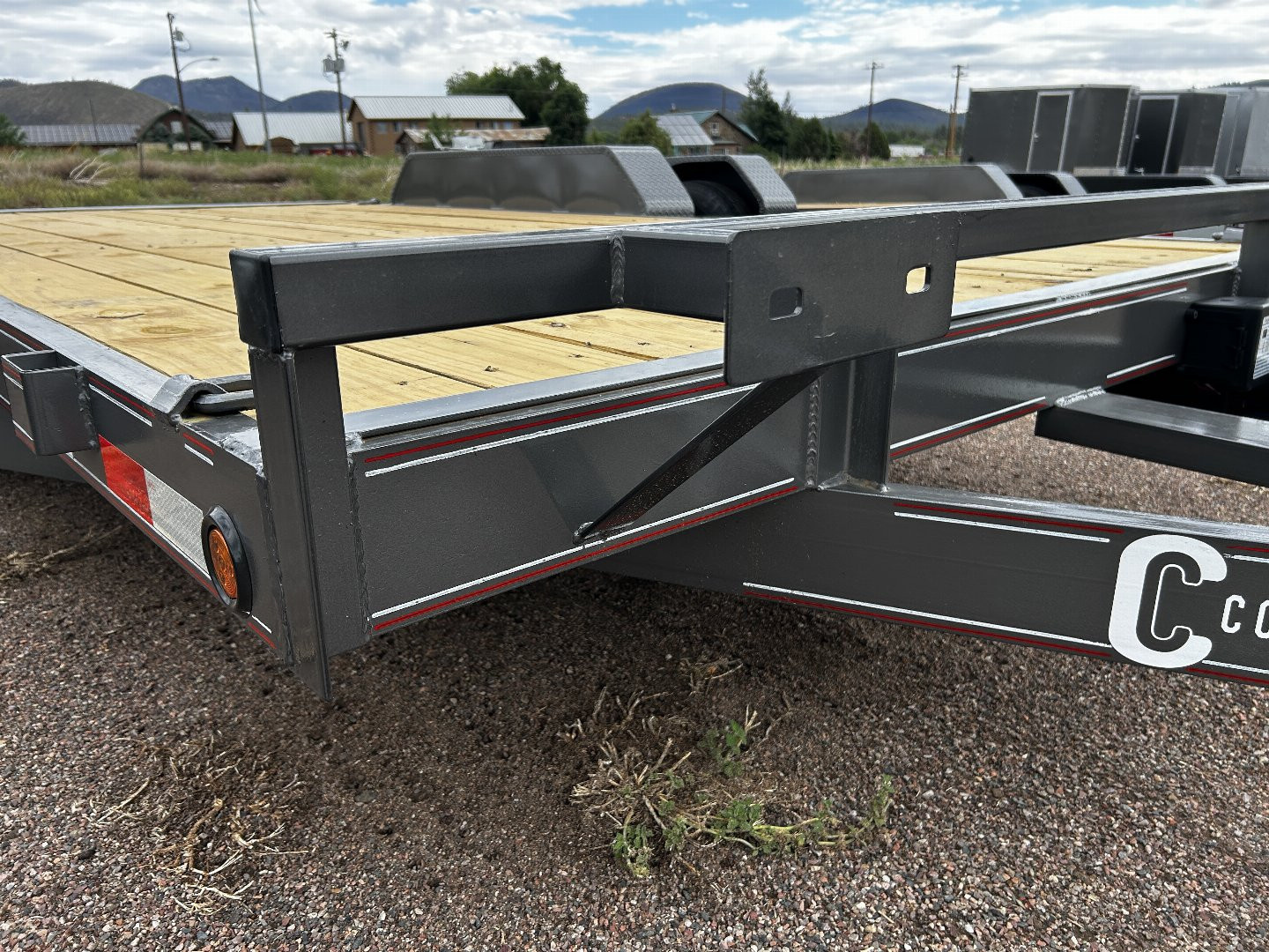 New 2025 Coffee Creek MFG Car Hauler Tandem Axle Car Hauler/9,990 GVWR/83"x16'