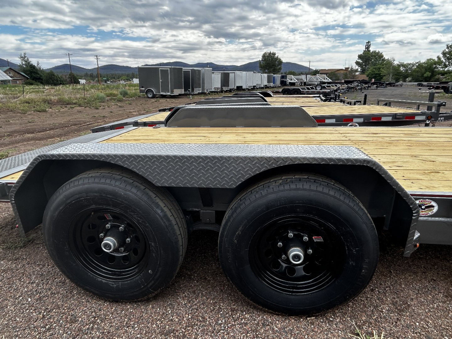 New 2025 Coffee Creek MFG Car Hauler Tandem Axle Car Hauler/9,990 GVWR/83"x16'