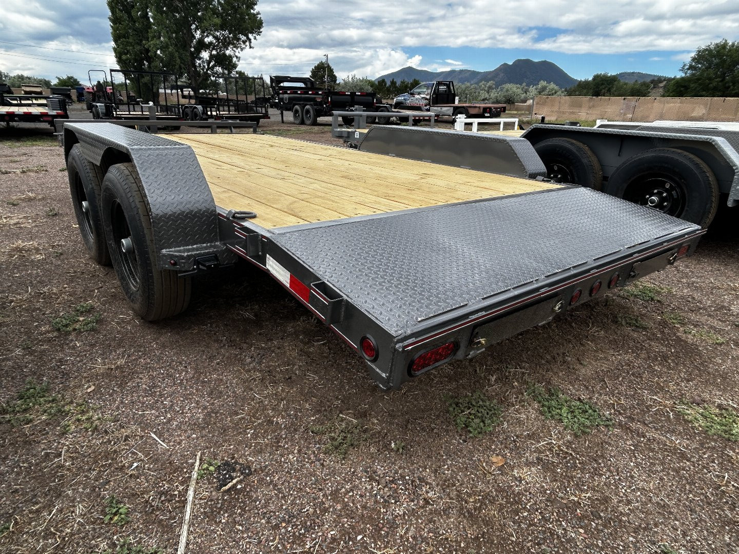 New 2025 Coffee Creek MFG Car Hauler Tandem Axle Car Hauler/9,990 GVWR/83"x16'