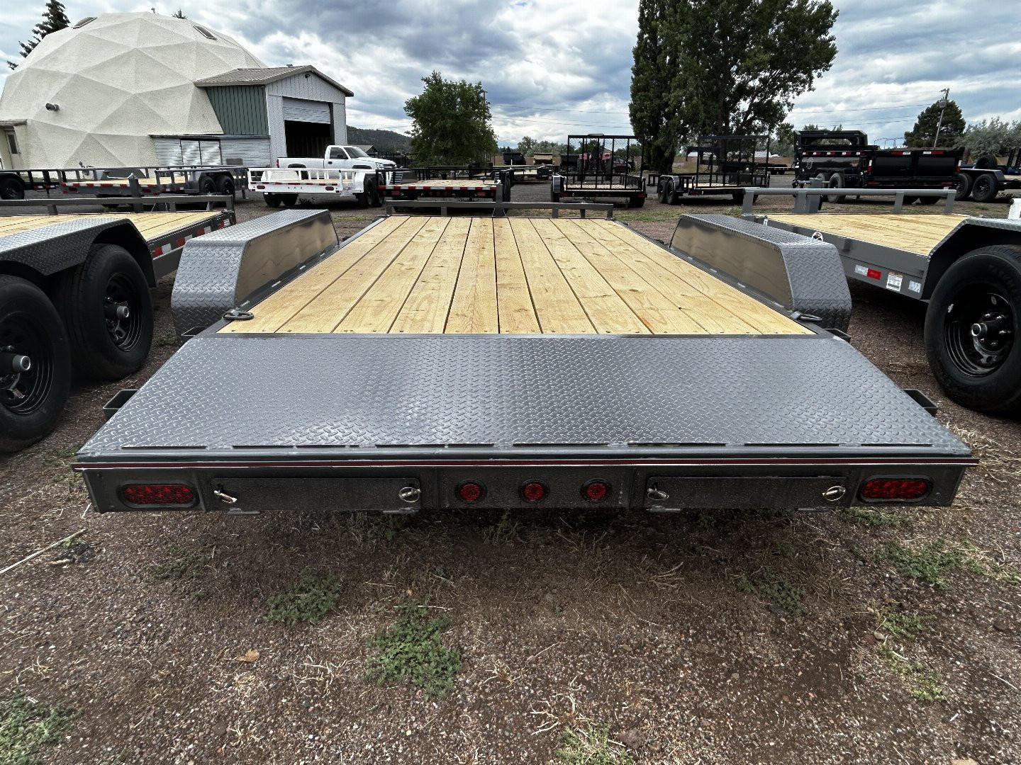 New 2025 Coffee Creek MFG Car Hauler Tandem Axle Car Hauler/9,990 GVWR/83"x16'