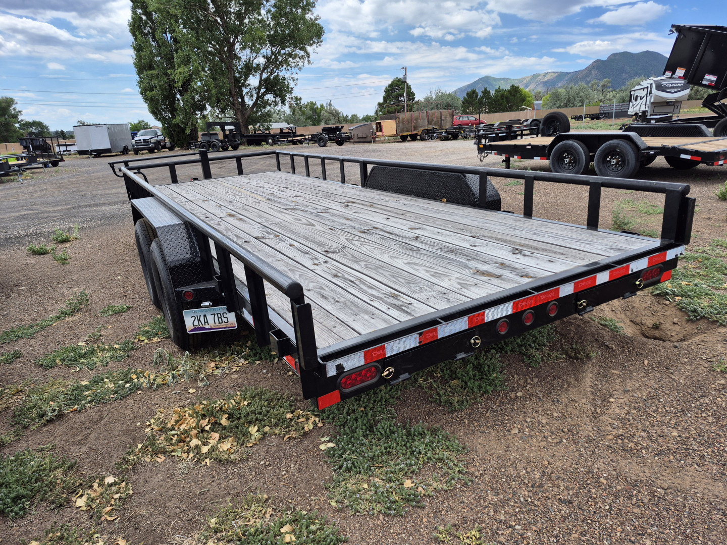 New 2025 Delco Tandem Axle Car Hauler/14,000 GVWR/83"x20'