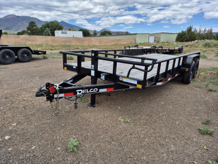 New 2025 Delco Tandem Axle Car Hauler/14,000 GVWR/83"x20'