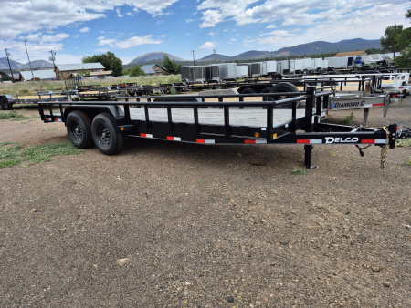 New 2025 Delco Tandem Axle Car Hauler/14,000 GVWR/83"x20'