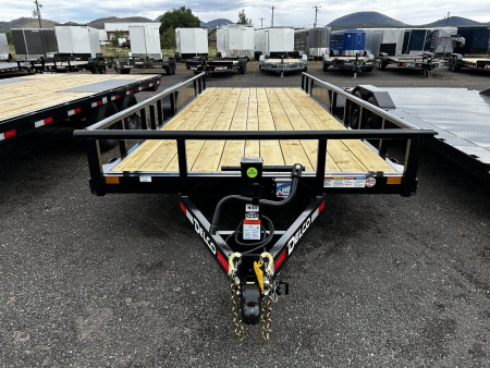 New 2025 Delco Tandem Axle Car Hauler/9,990 GVWR/83"x20'