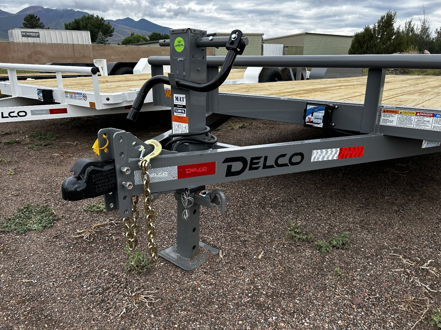 New 2025 Delco Tandem Axle Car Hauler/9,990 GVWR/83"x22'