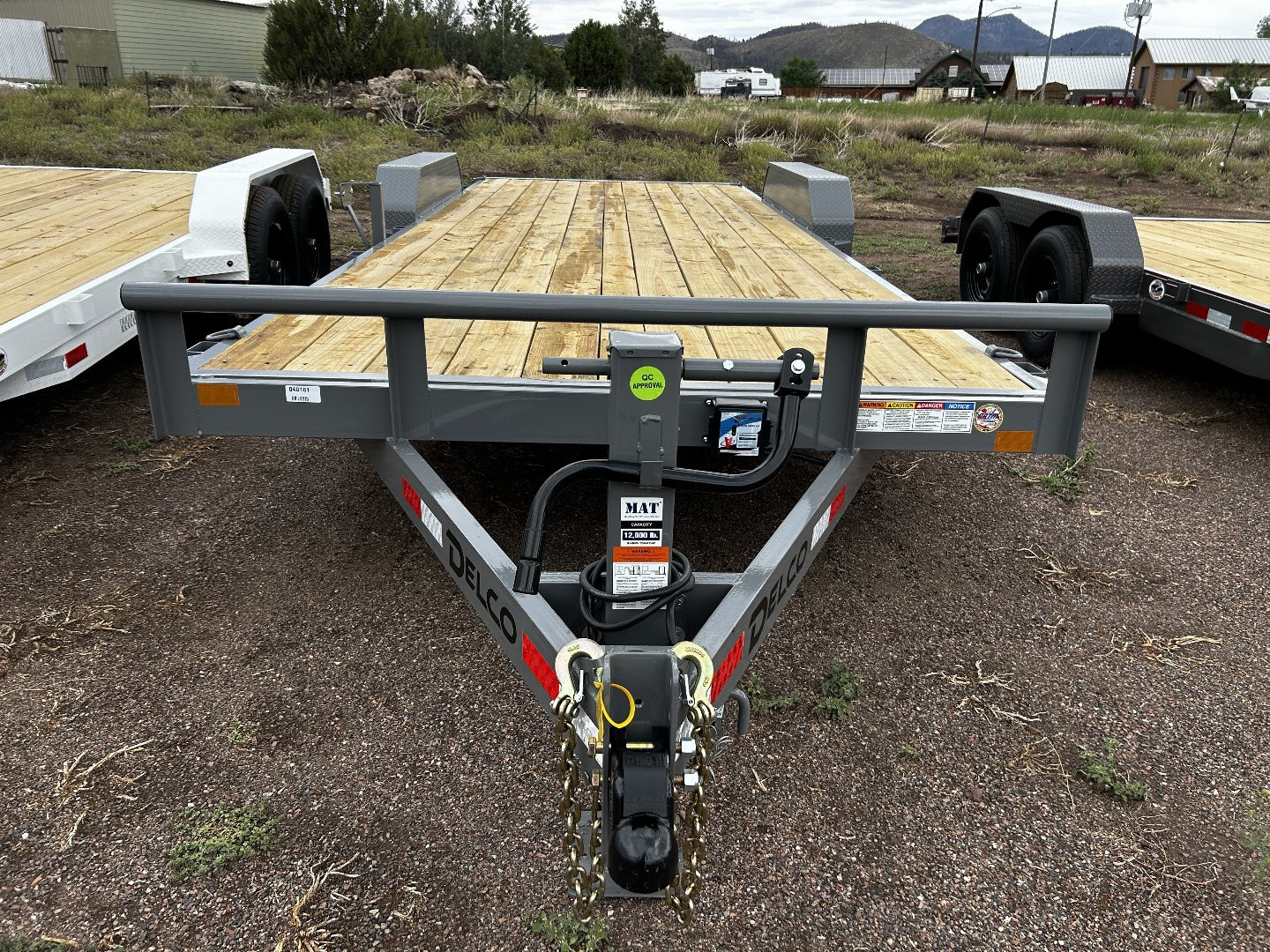 New 2025 Delco Tandem Axle Car Hauler/9,990 GVWR/83"x22'