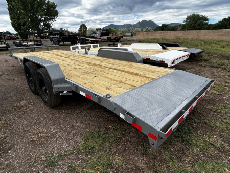 New 2025 Delco Tandem Axle Car Hauler/9,990 GVWR/83"x22'