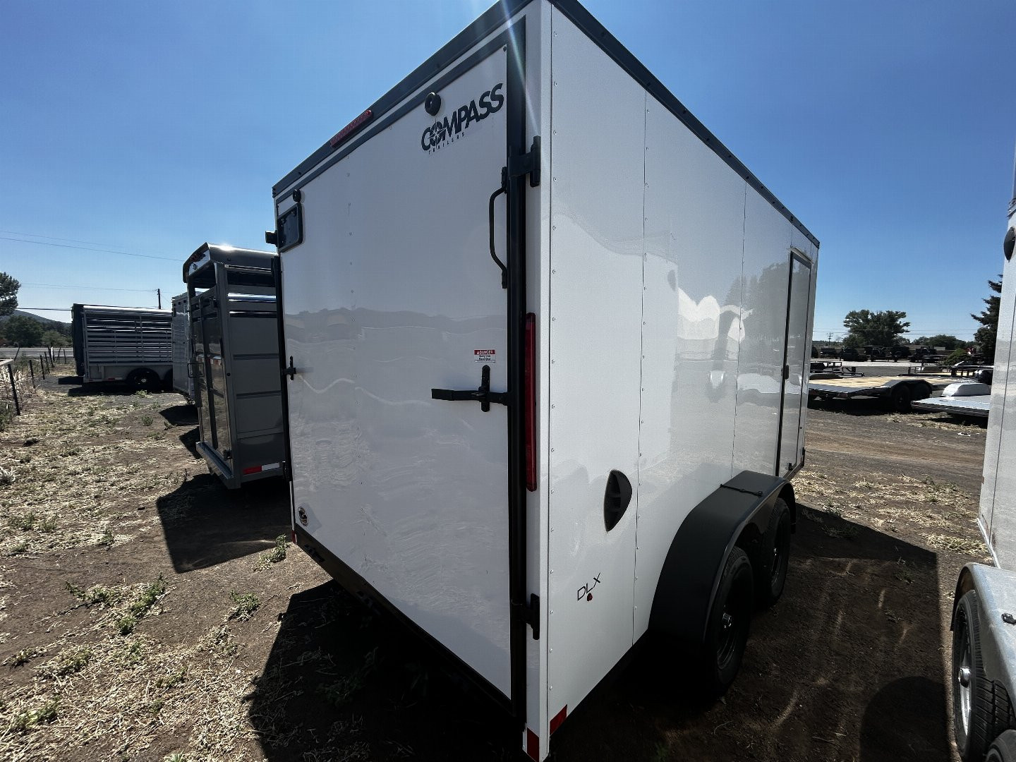 New 2025 Compass Tandem Axle Enclosed/7,000 GVWR/7'x14'