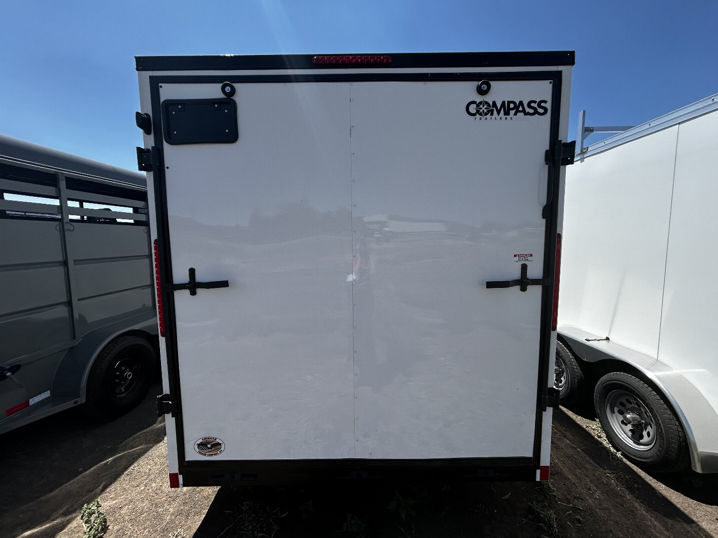 New 2025 Compass Tandem Axle Enclosed/7,000 GVWR/7'x14'