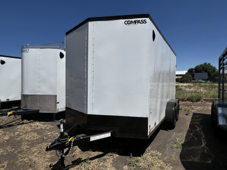 New 2025 Compass Tandem Axle Enclosed/7,000 GVWR/7'x14'