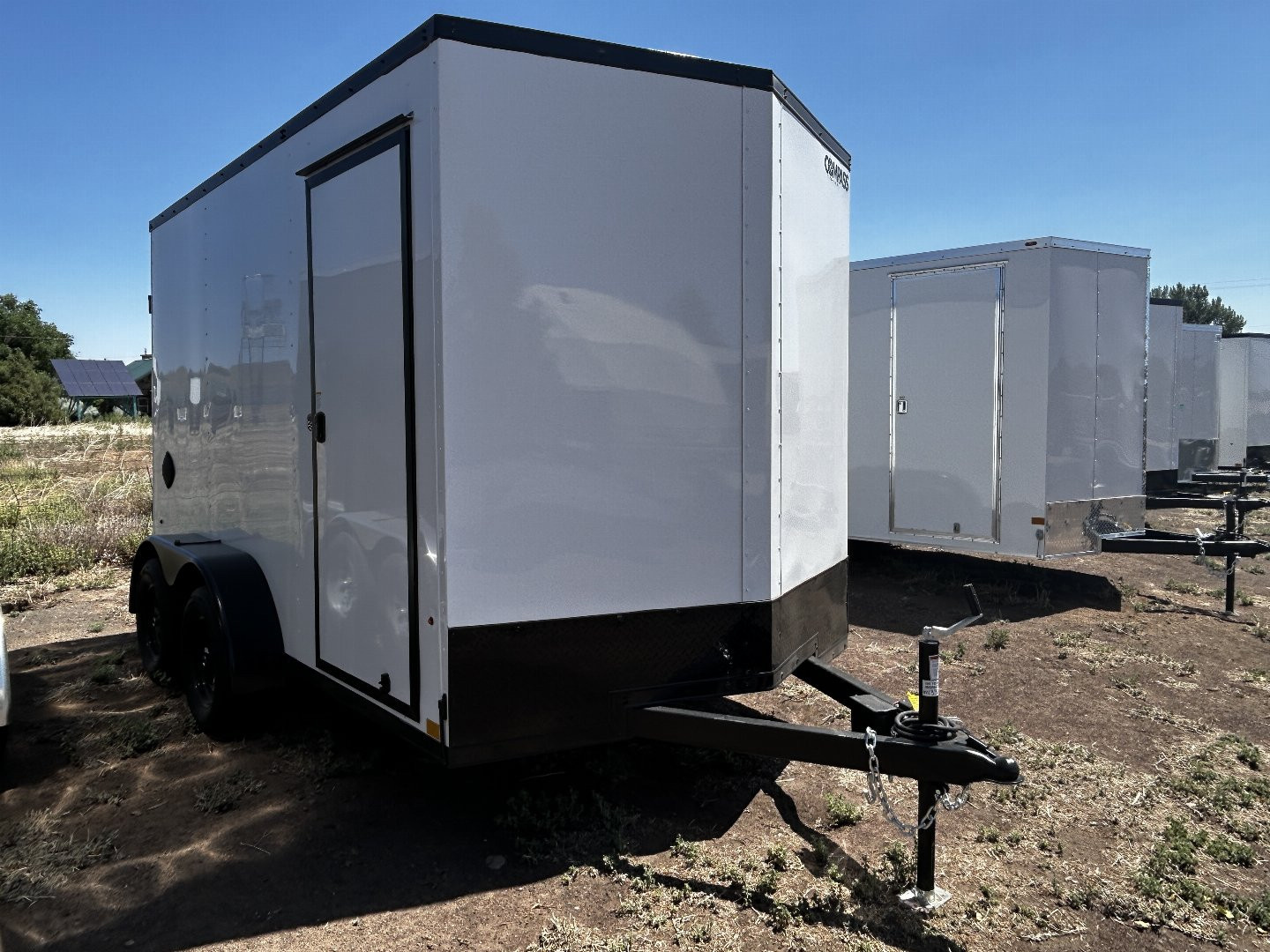 New 2025 Compass Tandem Axle Enclosed/7,000 GVWR/ 7'x12'