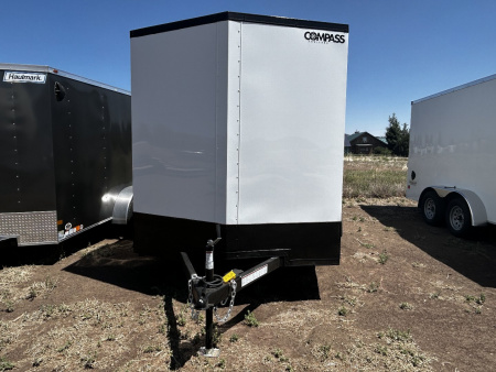New 2025 Compass Tandem Axle Enclosed/7,000 GVWR/ 7'x12'