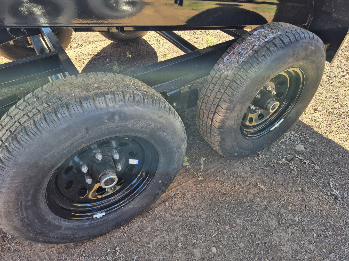 New 2025 Delco Tandem Axle Dump/12,000 GVWR/60"X10'X18"