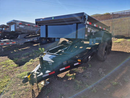 New 2025 Delco Tandem Axle Dump/12,000 GVWR/60 X10'X18 