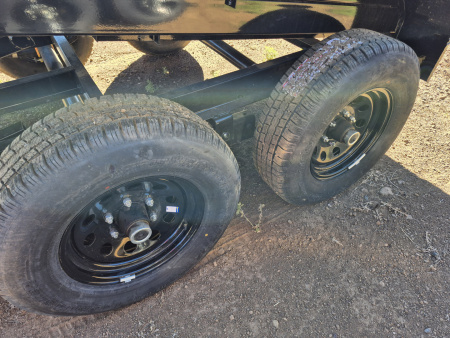 New 2025 Delco Tandem Axle Dump/12,000 GVWR/60"X10'X18"