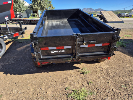 New 2025 Delco Tandem Axle Dump/12,000 GVWR/60"X10'X18"