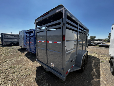 New 2025 Delco 3 Horse Trailer/12,000 GVWR/6'x16'x7'