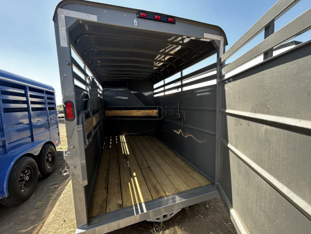 New 2025 Delco 3 Horse Trailer/12,000 GVWR/6'x16'x7'