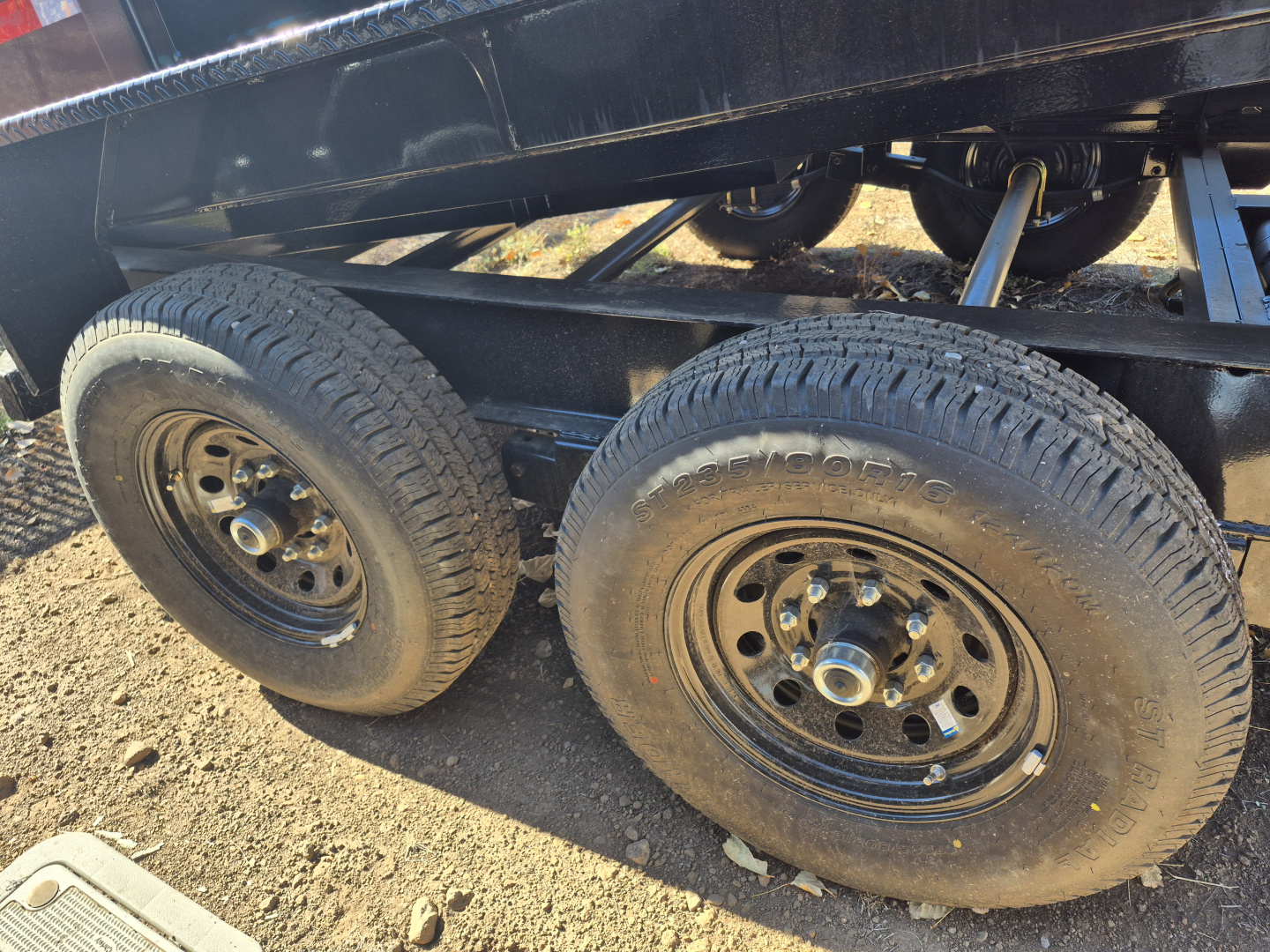 New 2025 Delco Gooseneck Tandem Axle Dumper/14,000 GVWR/83"x14'x2'